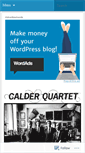 Mobile Screenshot of calderquartet.com